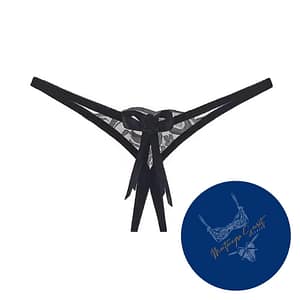 Gaćice bez međunožja - BLACK